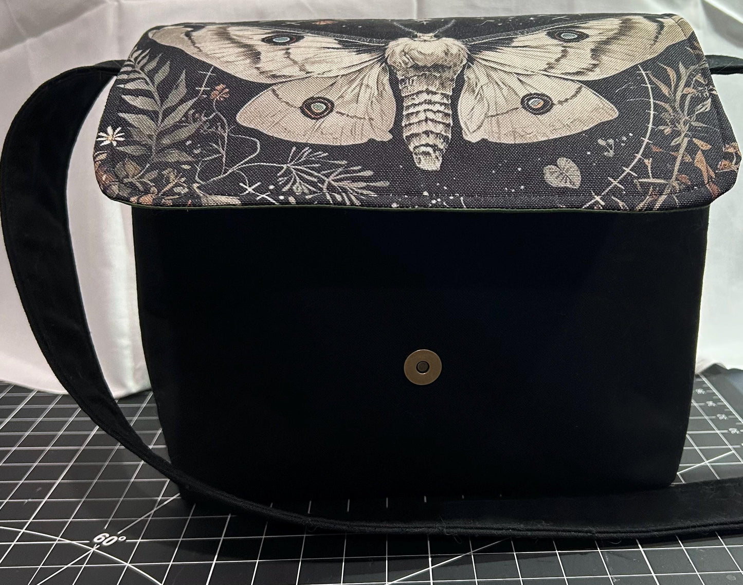 Death Head Moth Messenger Bag