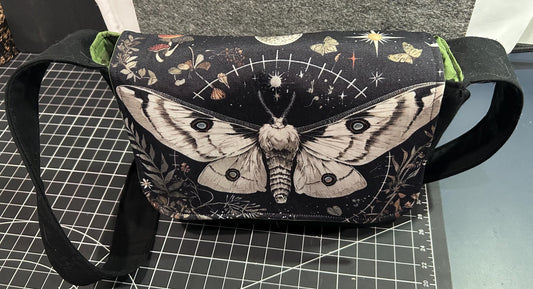 Death Head Moth Messenger Bag